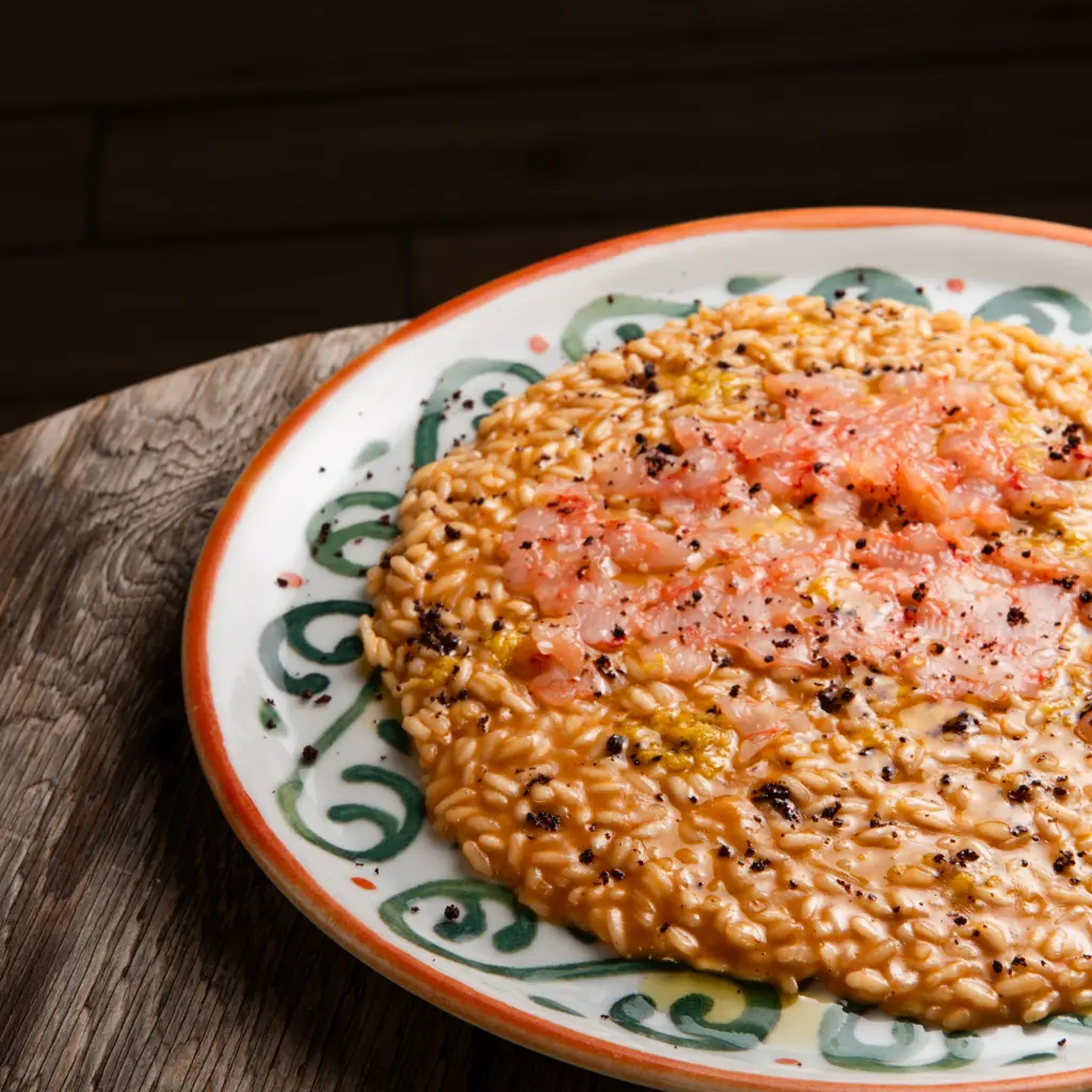 Risotto Al Battuto Di Gambero
